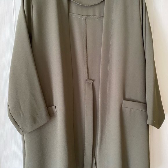Ficelle Light Green and Legacy Dark Green Long Sleeve Jackets. - Picture 3 of 3